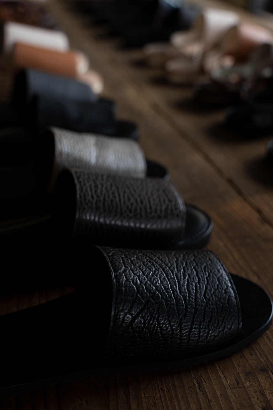 nishimaki leather sandals ヌ 受注会