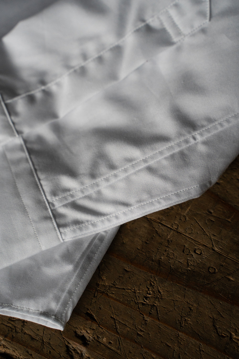 SH01B ブロードボックスレギュラーカラーシャツ(WHITE)