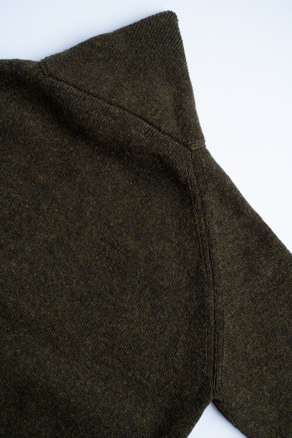 【ラスト1点】Hard Twisted Shetlandwool TYPE C-2(KHAKI MIX)