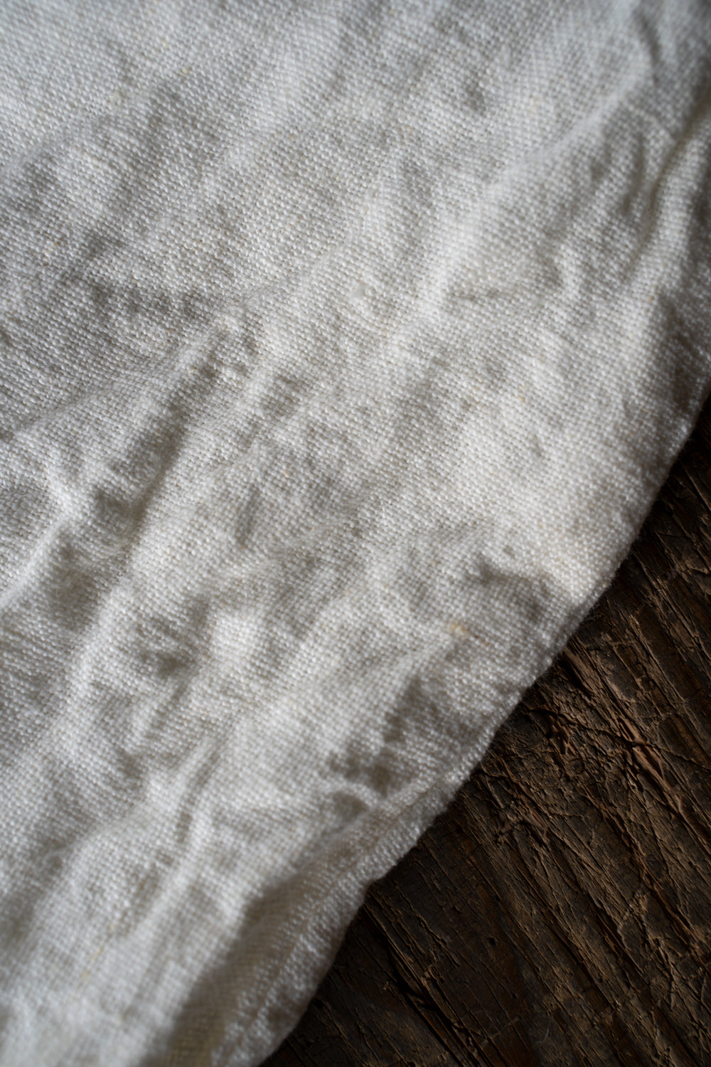 【ラスト1点】Canvas Linen Straight Pants/キャンバスリネンストレートパンツ(WHITE)