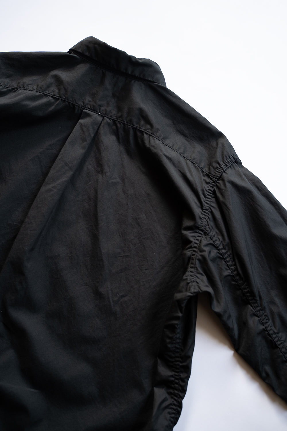 【ラスト1点】SH01B ボックスレギュラー2本針シャツ(BLACK)