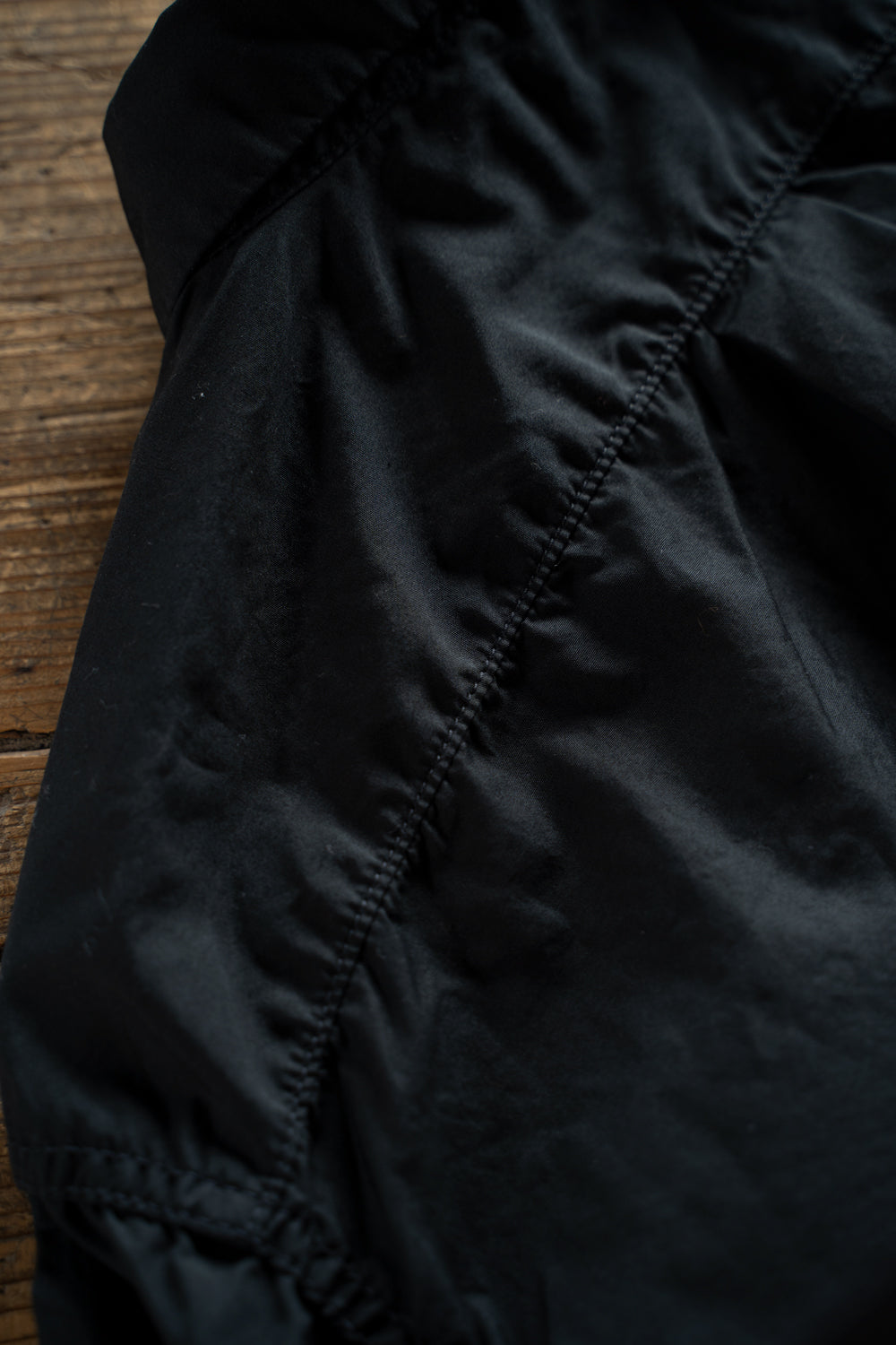 【ラスト1点】SH01B ボックスレギュラー2本針シャツ(BLACK)