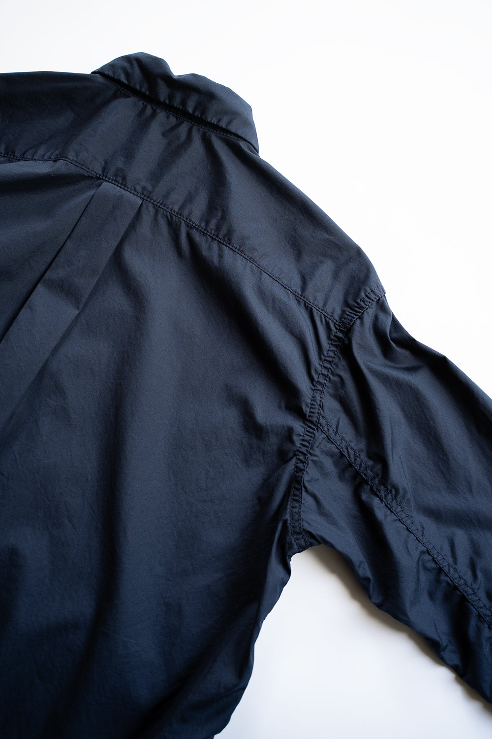 SH01B ボックスレギュラー2本針シャツ(NAVY)