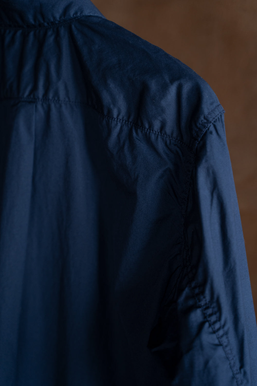 SH01B ボックスレギュラー2本針シャツ(NAVY)