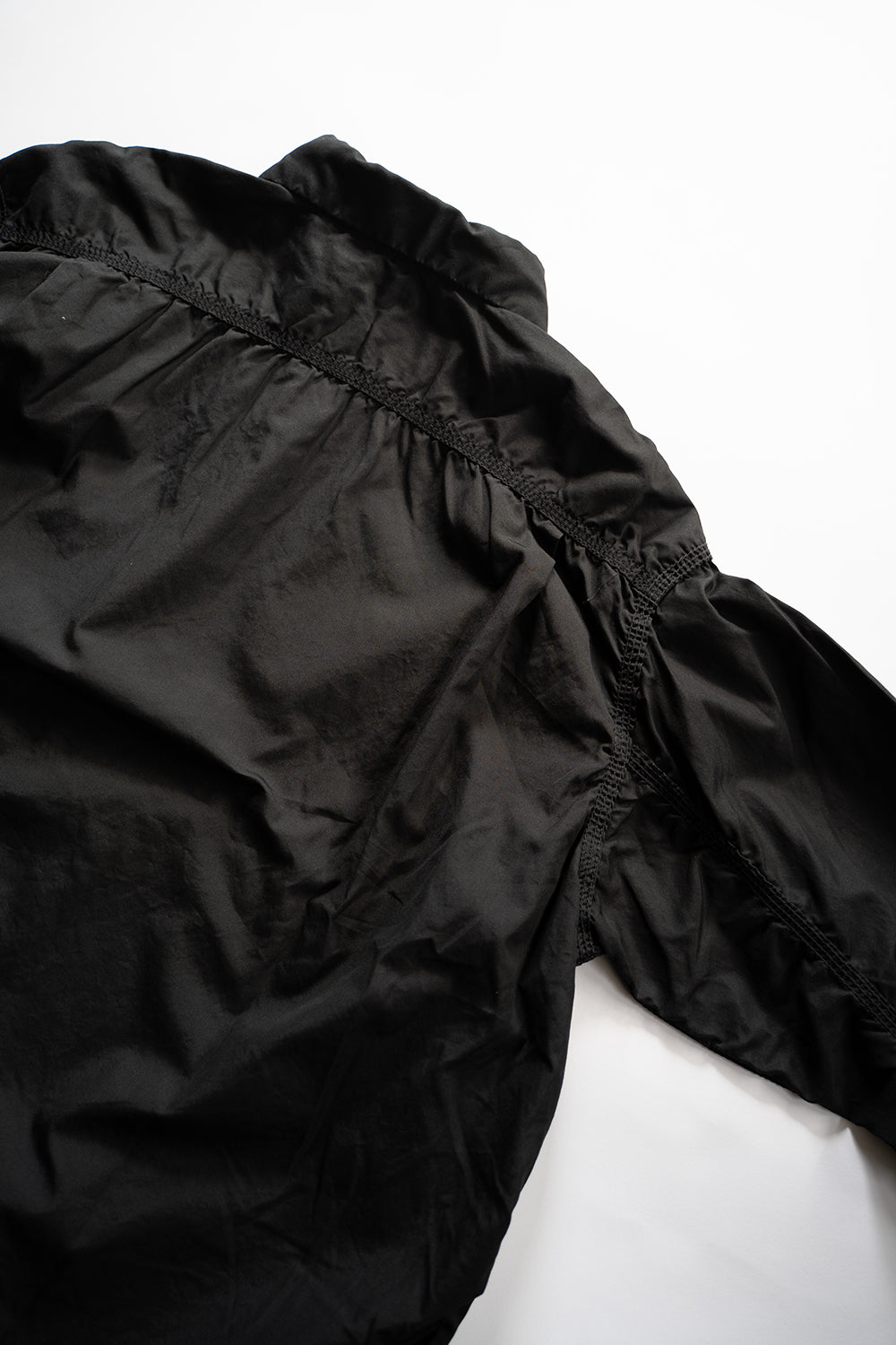 SH04B ボックスワイド3本針シャツ(BLACK)