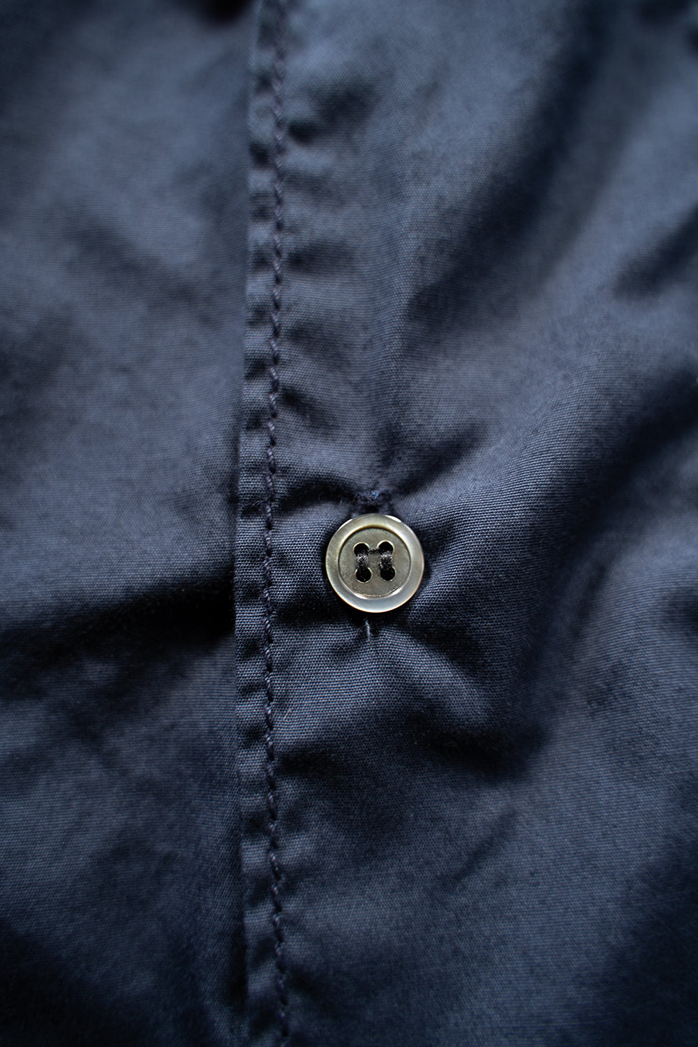 SH04B ボックスワイド3本針シャツ(NAVY)