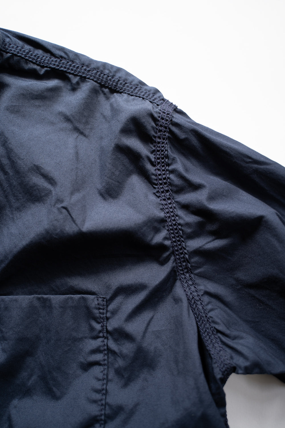 SH04B ボックスワイド3本針シャツ(NAVY)