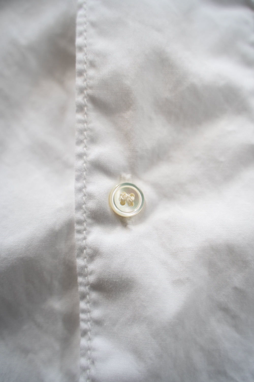 SH04B ボックスワイド3本針シャツ(WHITE)