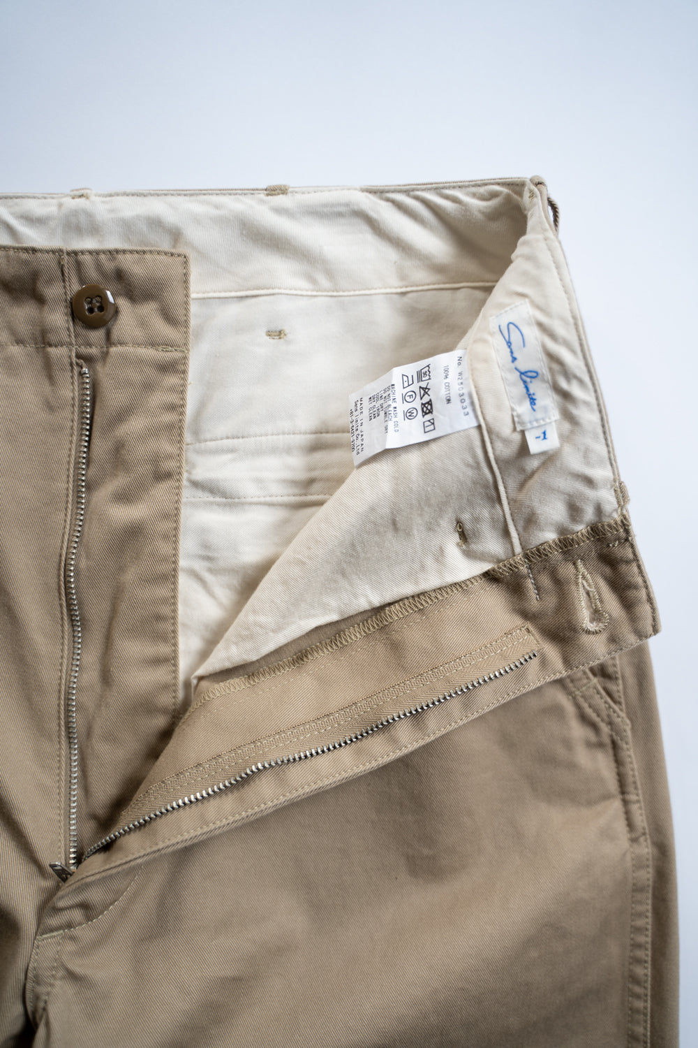 PT-003 Straight Chino(BEIGE)