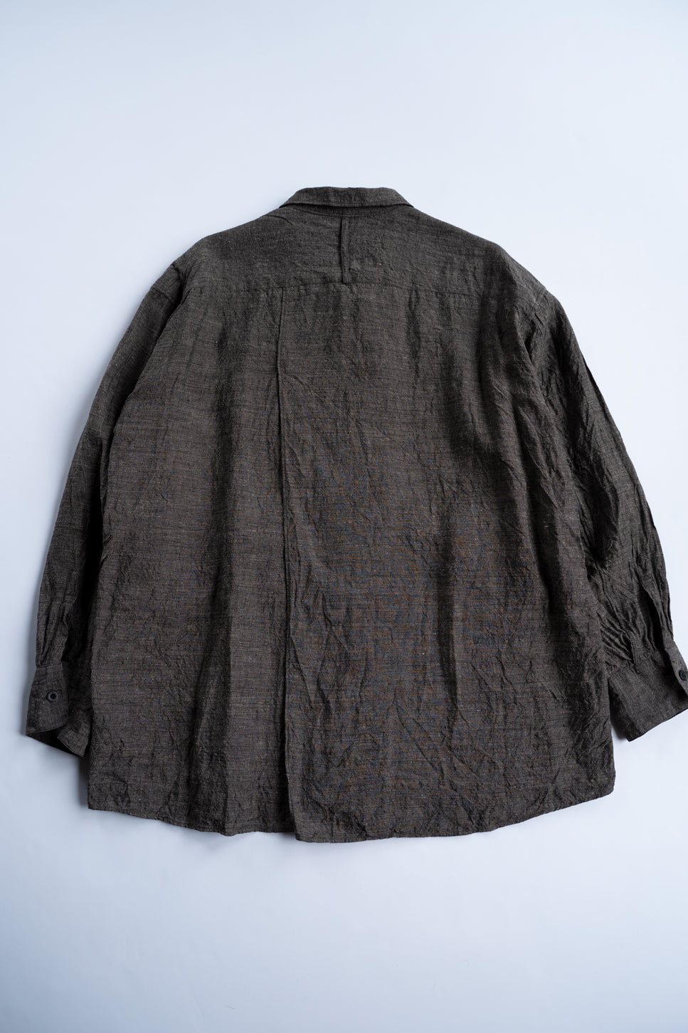 【ラスト1点】Back Flap Shirts With Big Pockets ”SH-051” -LC(BROWN)