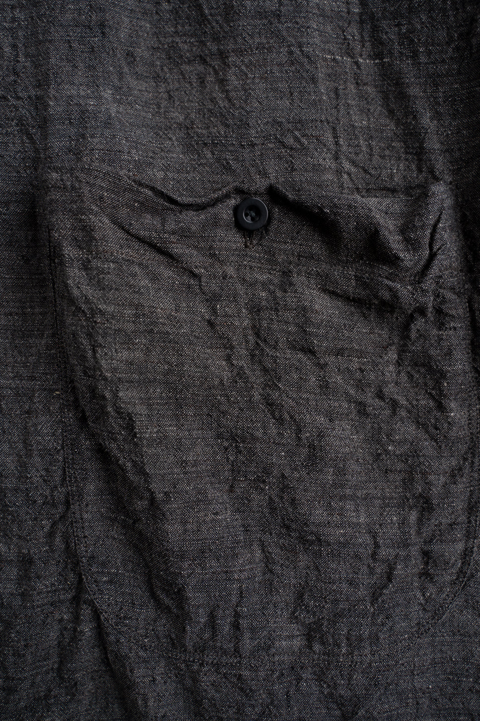 【ラスト1点】Back Flap H/S Shirts With Big Pockets”SH-052”-LC(BROWN)