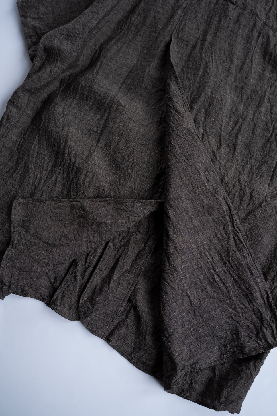 【ラスト1点】Back Flap H/S Shirts With Big Pockets”SH-052”-LC(BROWN)