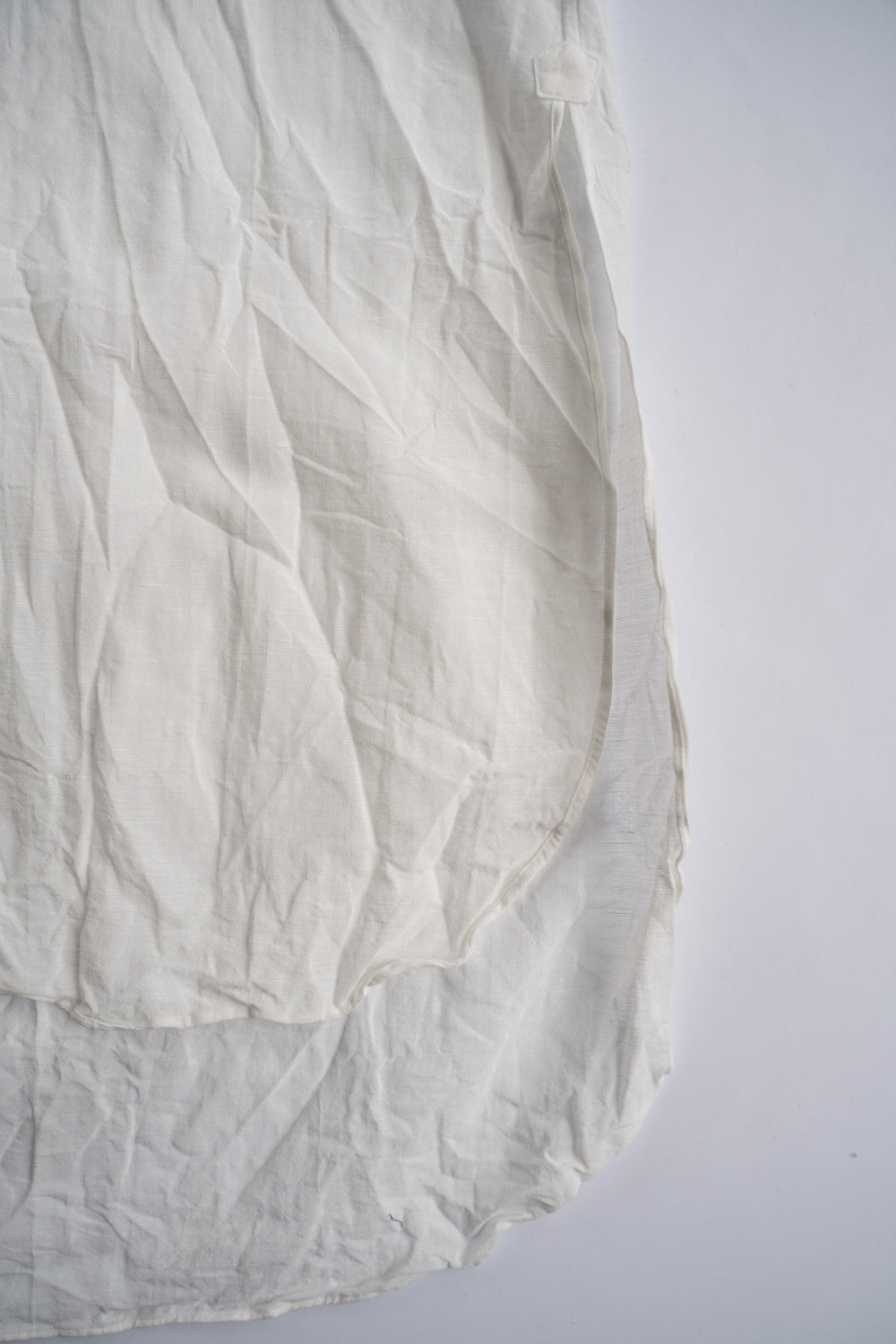 【ラスト1点】Relaxed Fit Classic Semi Long Shirts"SH-039"(WHITE)