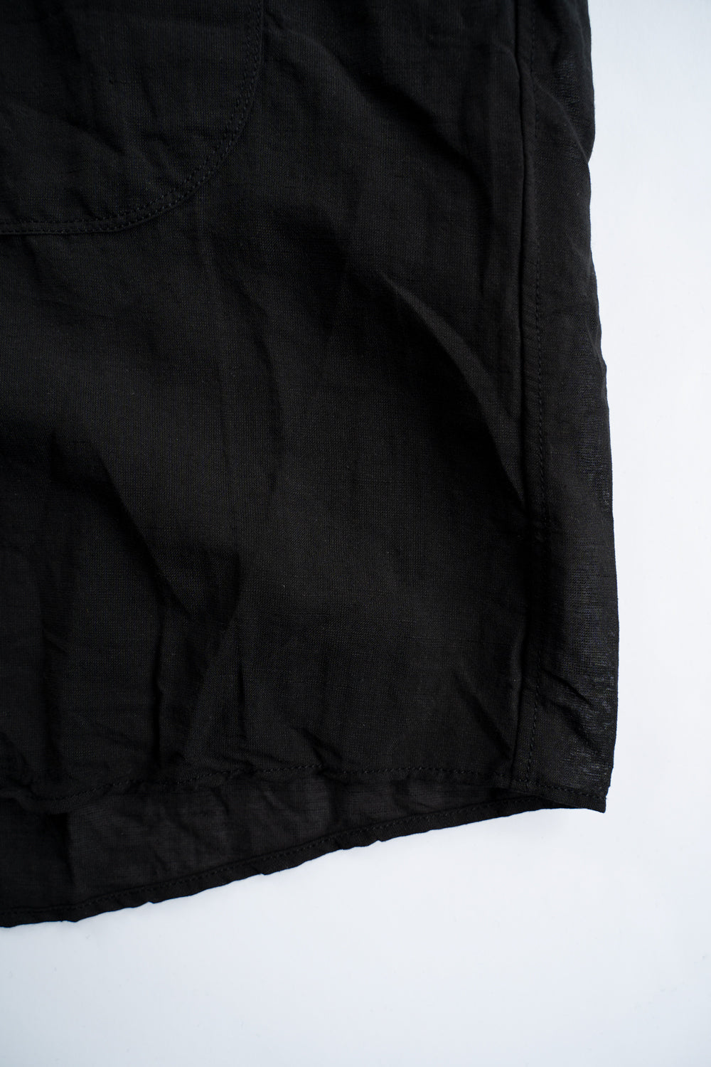 【ラスト1点】Back Flap H-S Shirts With Big Pockets”SH-052”-TW(BLACK)