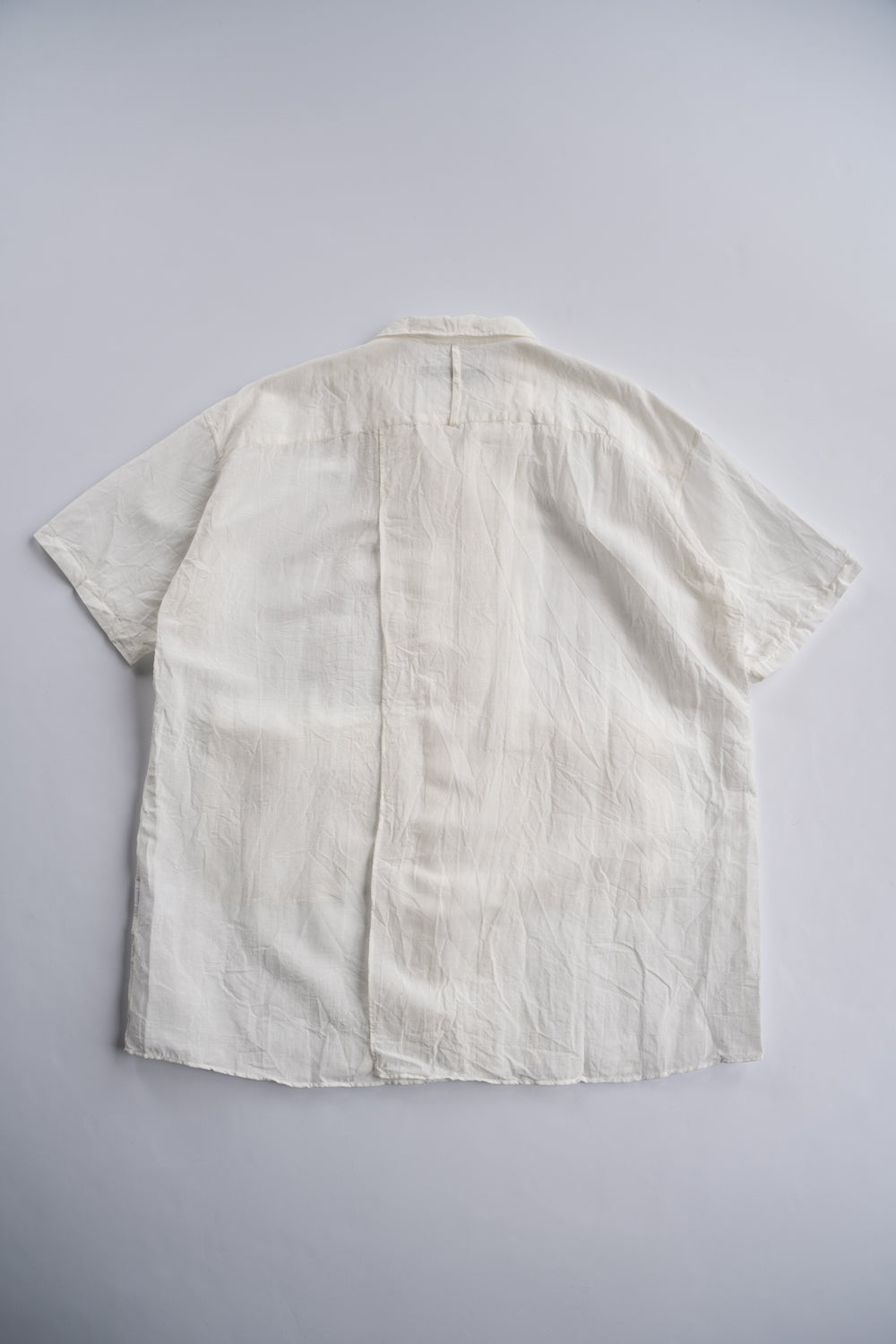【ラスト1点】Back Flap H-S Shirts With Big Pockets”SH-052”-TW(WHITE)