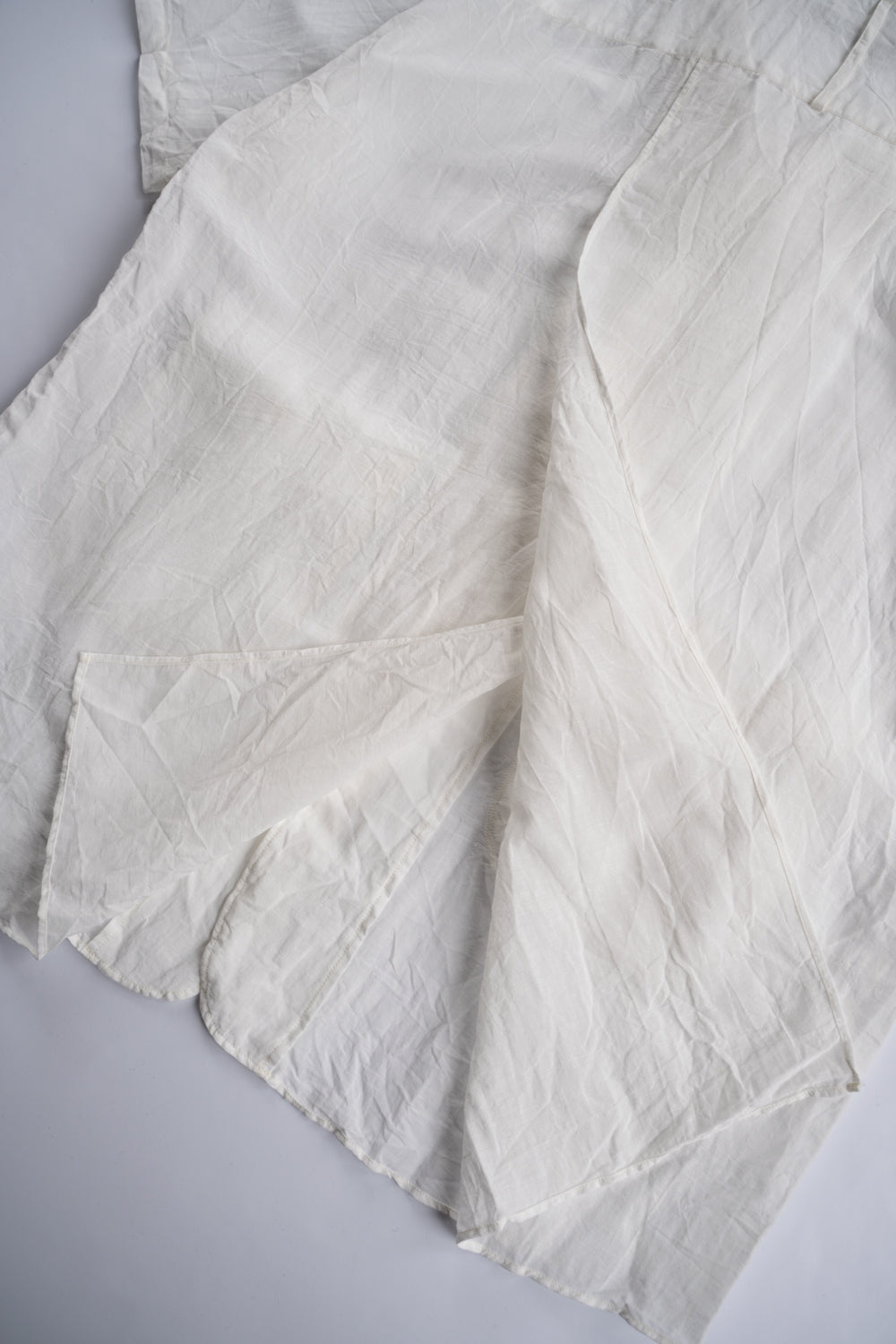 【ラスト1点】Back Flap H-S Shirts With Big Pockets”SH-052”-TW(WHITE)