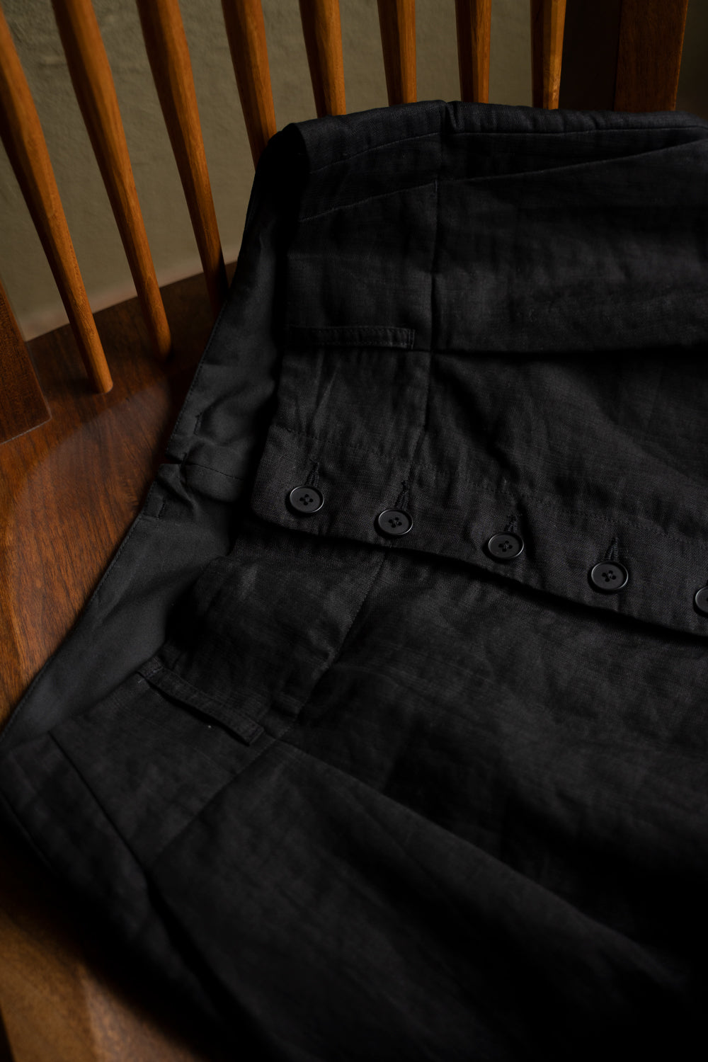 【ラスト1点】Re Constructed Mid Pants "SABRON 66" -DB(BLACK)
