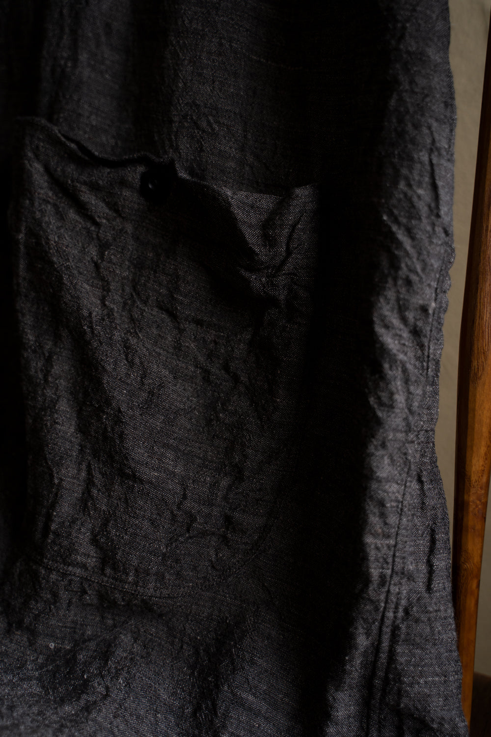 【ラスト1点】Back Flap H/S Shirts With Big Pockets”SH-052”-LC(BROWN)