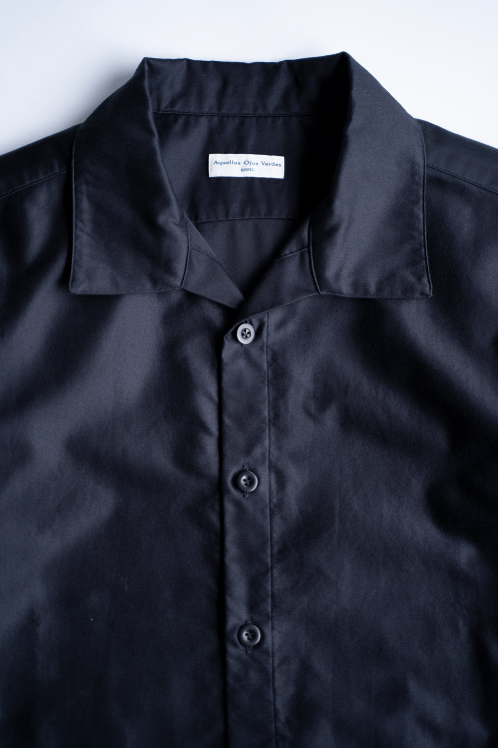 Dressed Moleskin Classic Open Collar Over Shirt(DEEP NAVY)