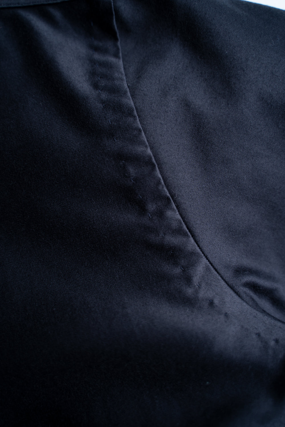 Dressed Moleskin Classic Open Collar Over Shirt(DEEP NAVY)