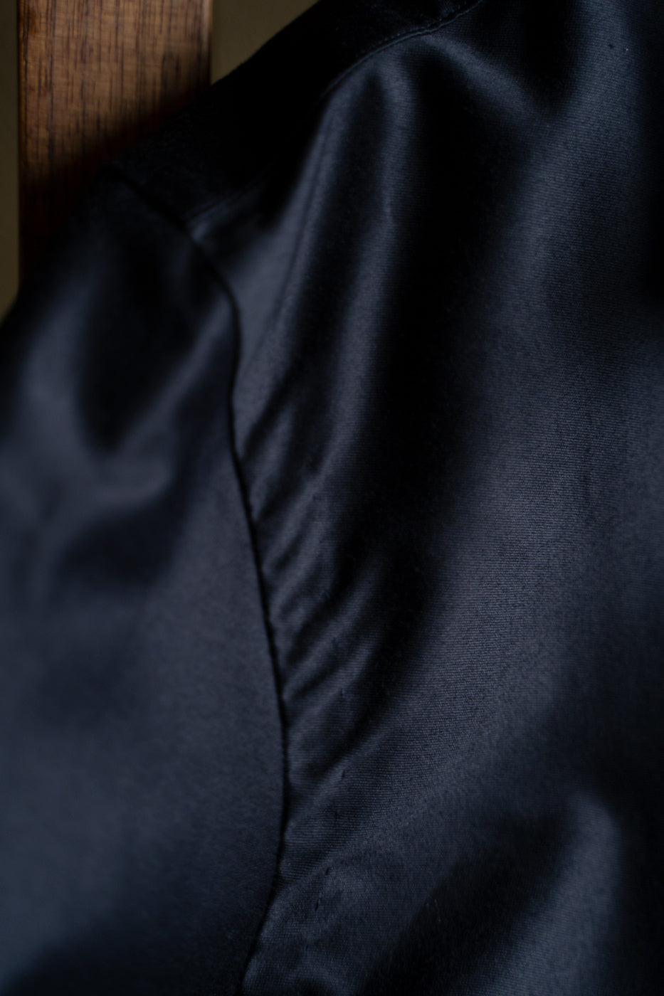 Dressed Moleskin Classic Open Collar Over Shirt(DEEP NAVY)