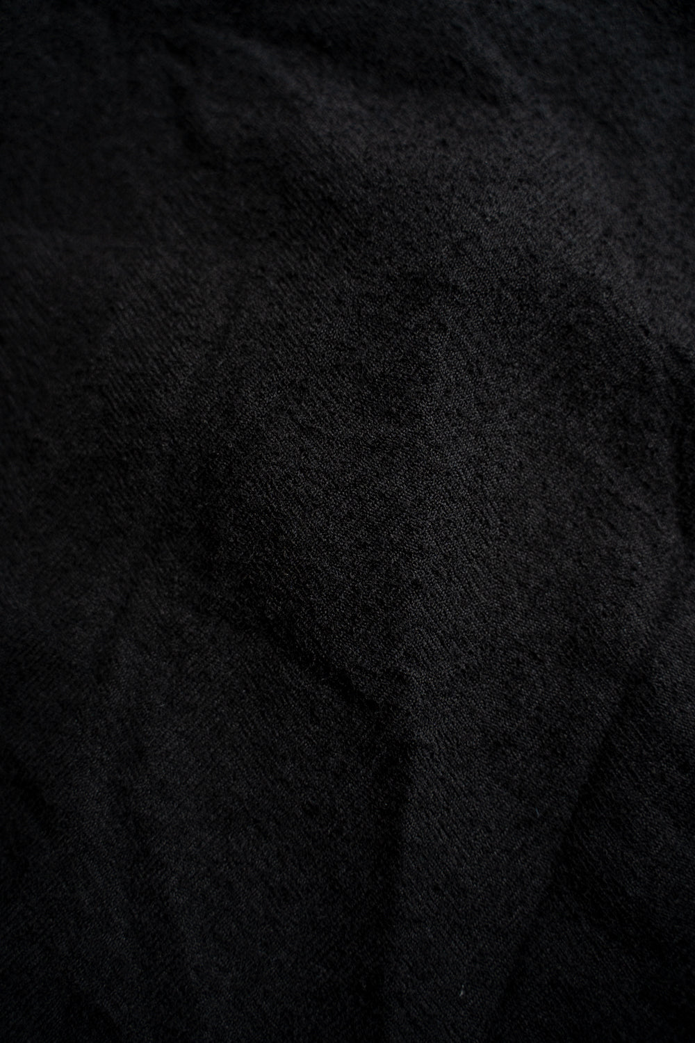 【ラスト1点】ループヤーンヘリンボン ロングコックジャケット(BLACK)