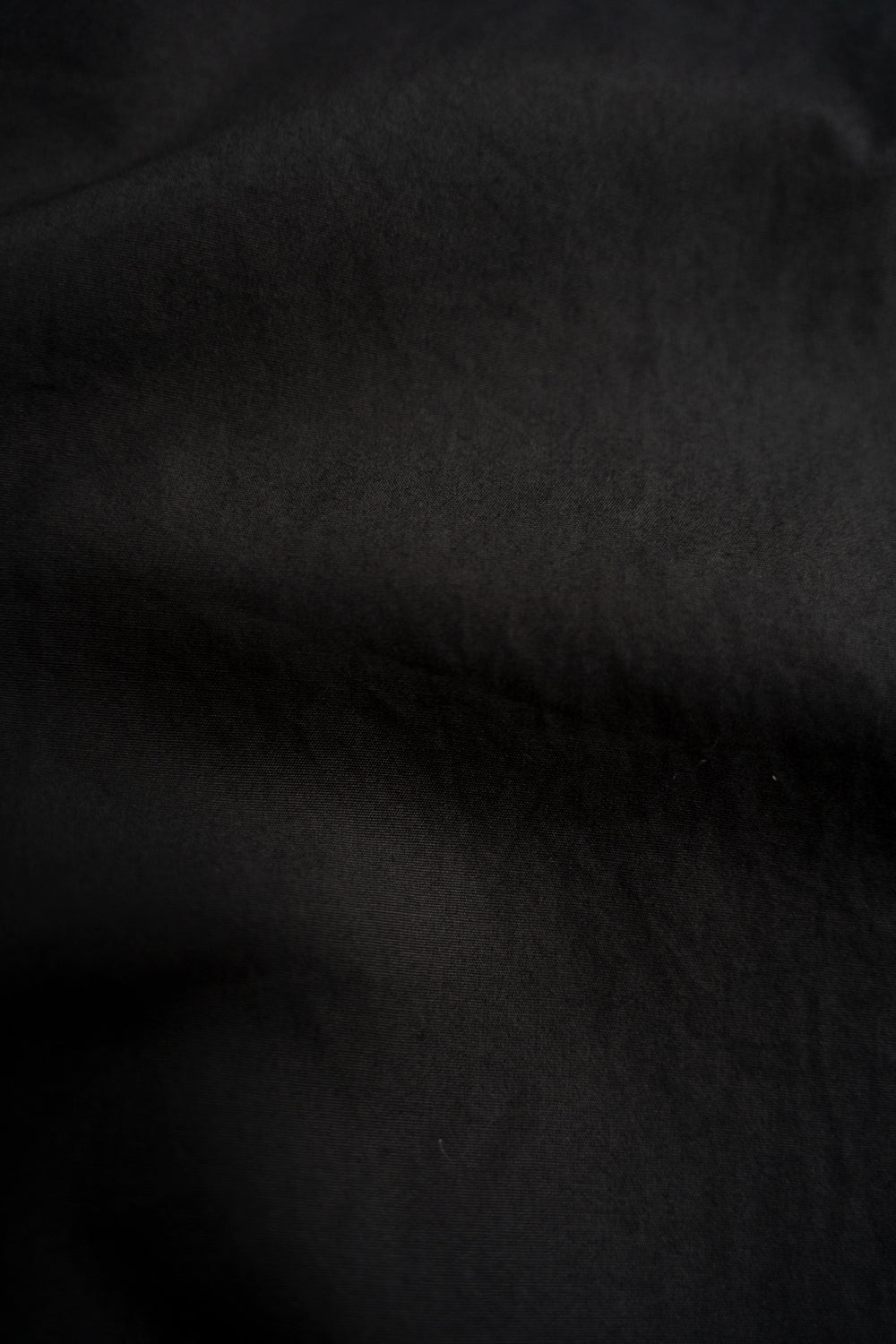 SH06 S  長丈2本針スタンドカラーシャツ(BLACK)