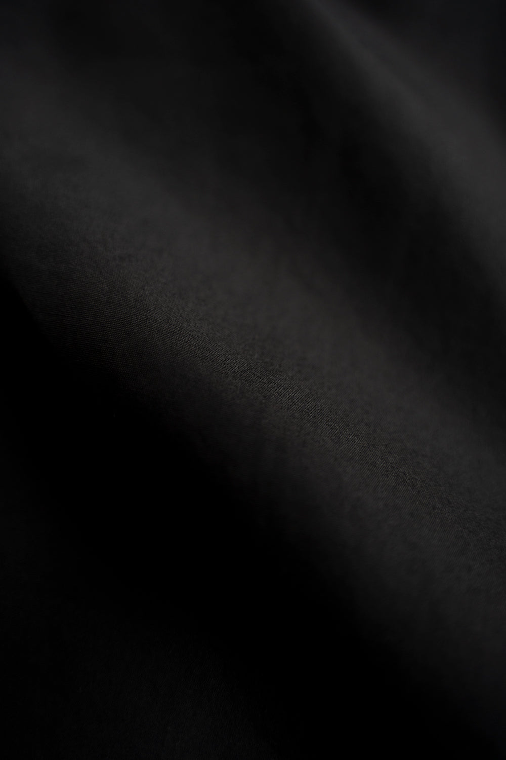 SH06 S  長丈2本針スタンドカラーシャツ(BLACK)