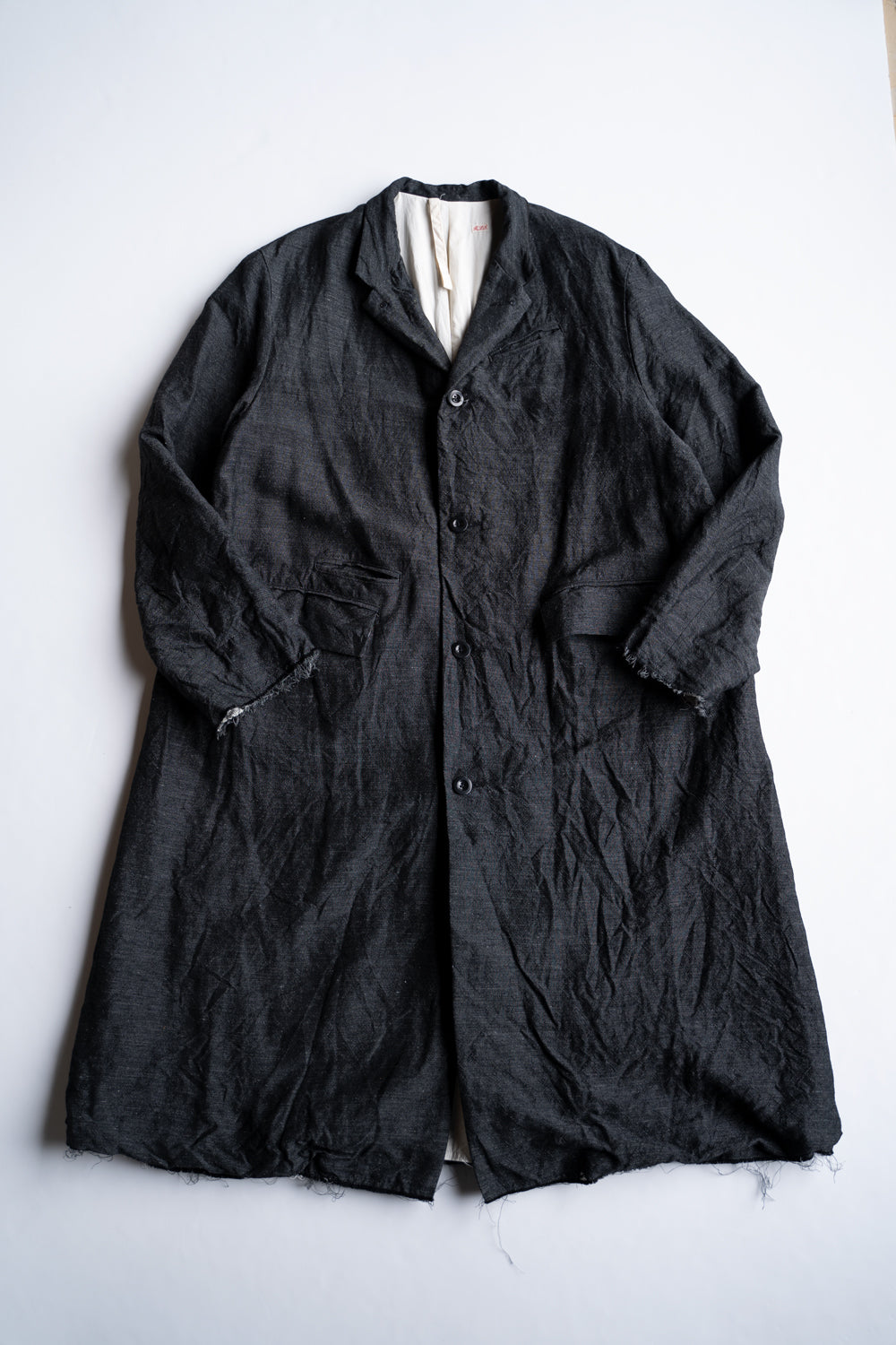 【ラスト1点】Cut Off Classic Straight Coat "1983"-NN(MELANGE GRAY)