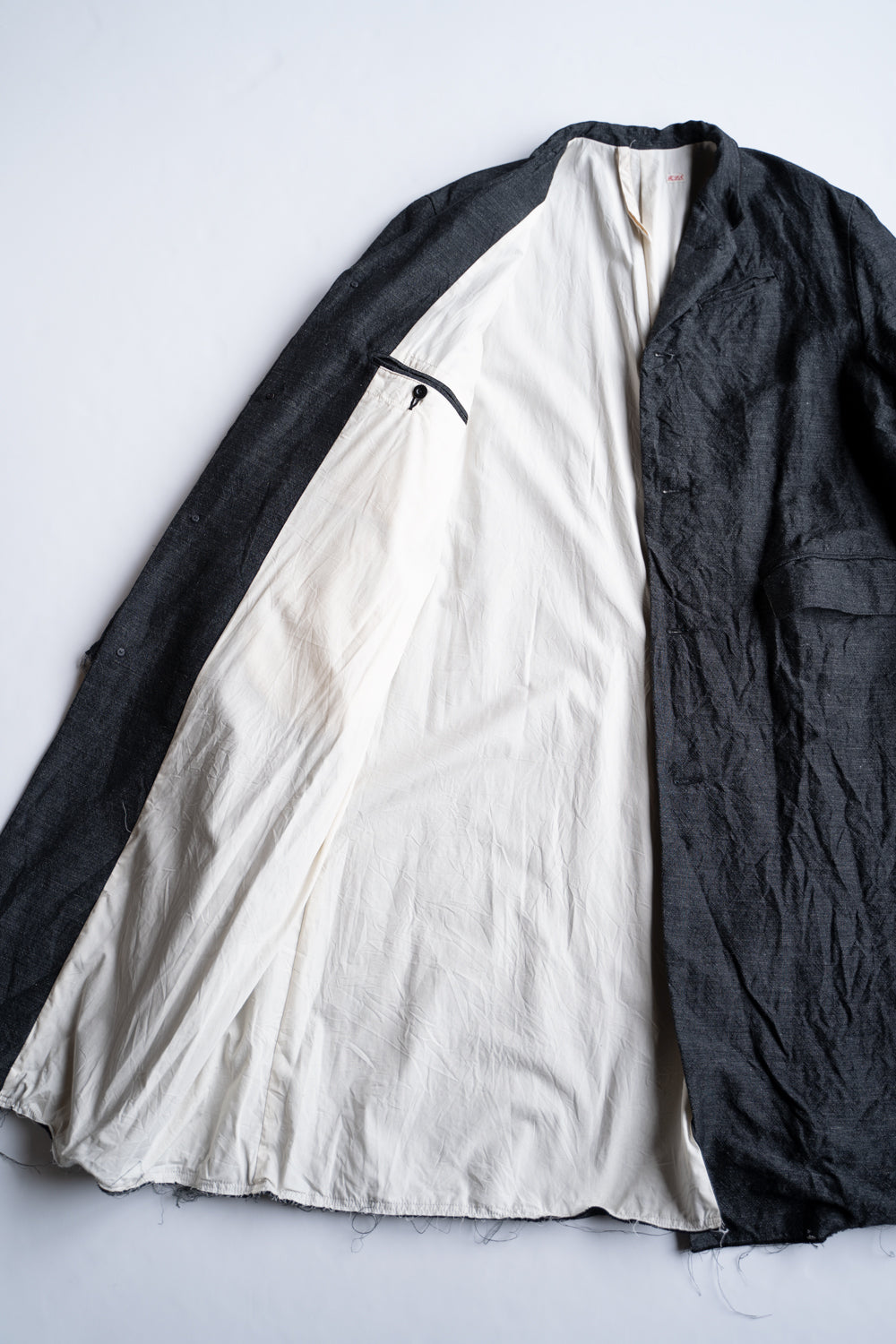 【ラスト1点】Cut Off Classic Straight Coat "1983"-NN(MELANGE GRAY)