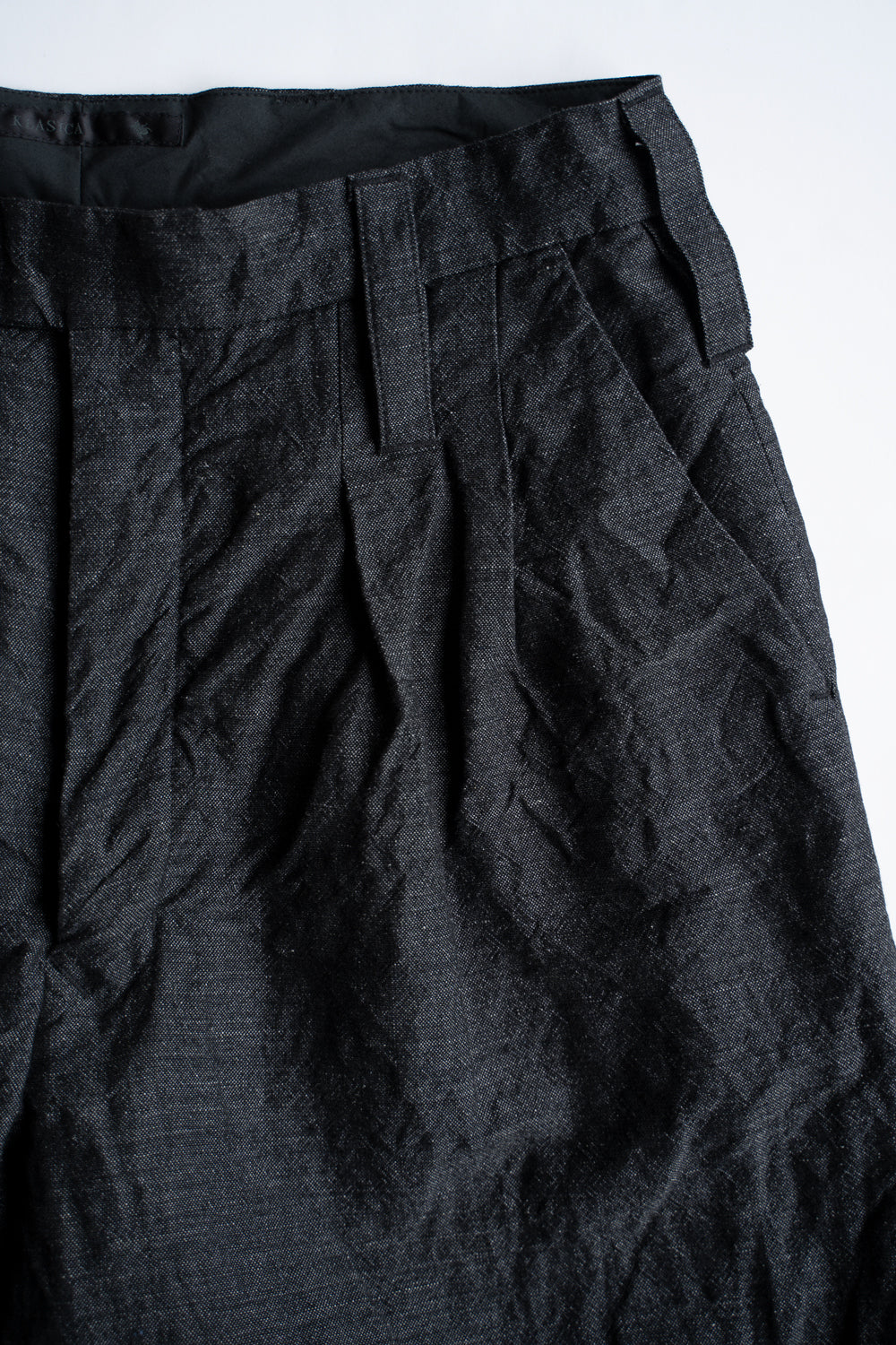 re Designed Barrel Trousers"GL GOSSE"-NN(MELANGE GRAY)