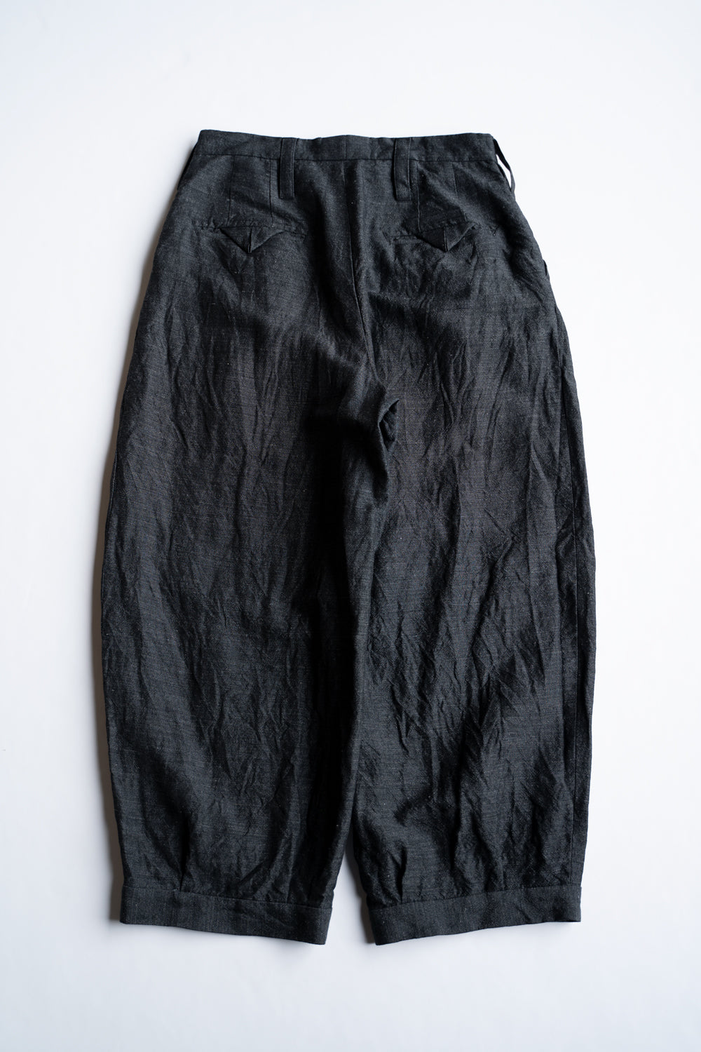 re Designed Barrel Trousers"GL GOSSE"-NN(MELANGE GRAY)