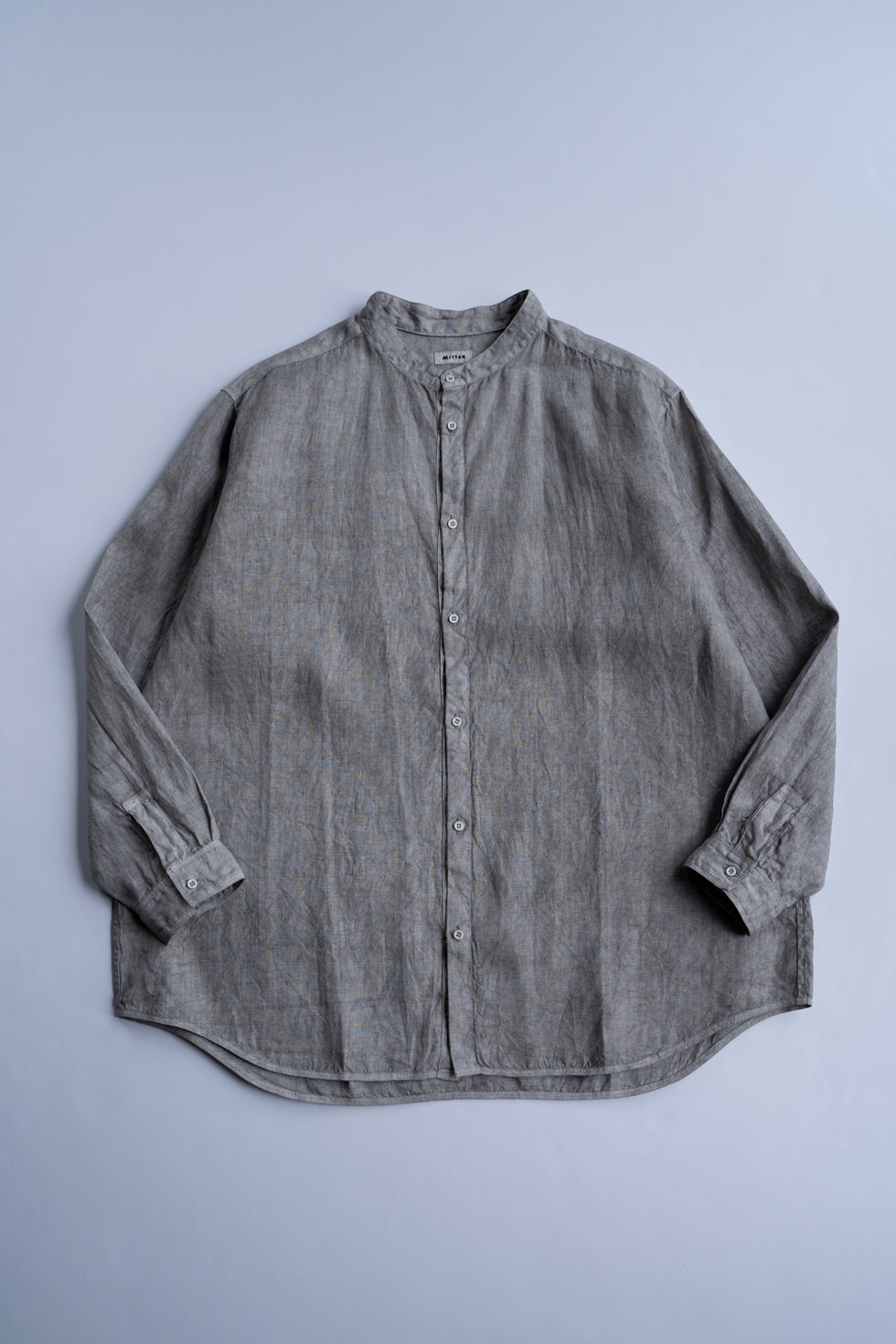 大麻シャツ 3(松煙)