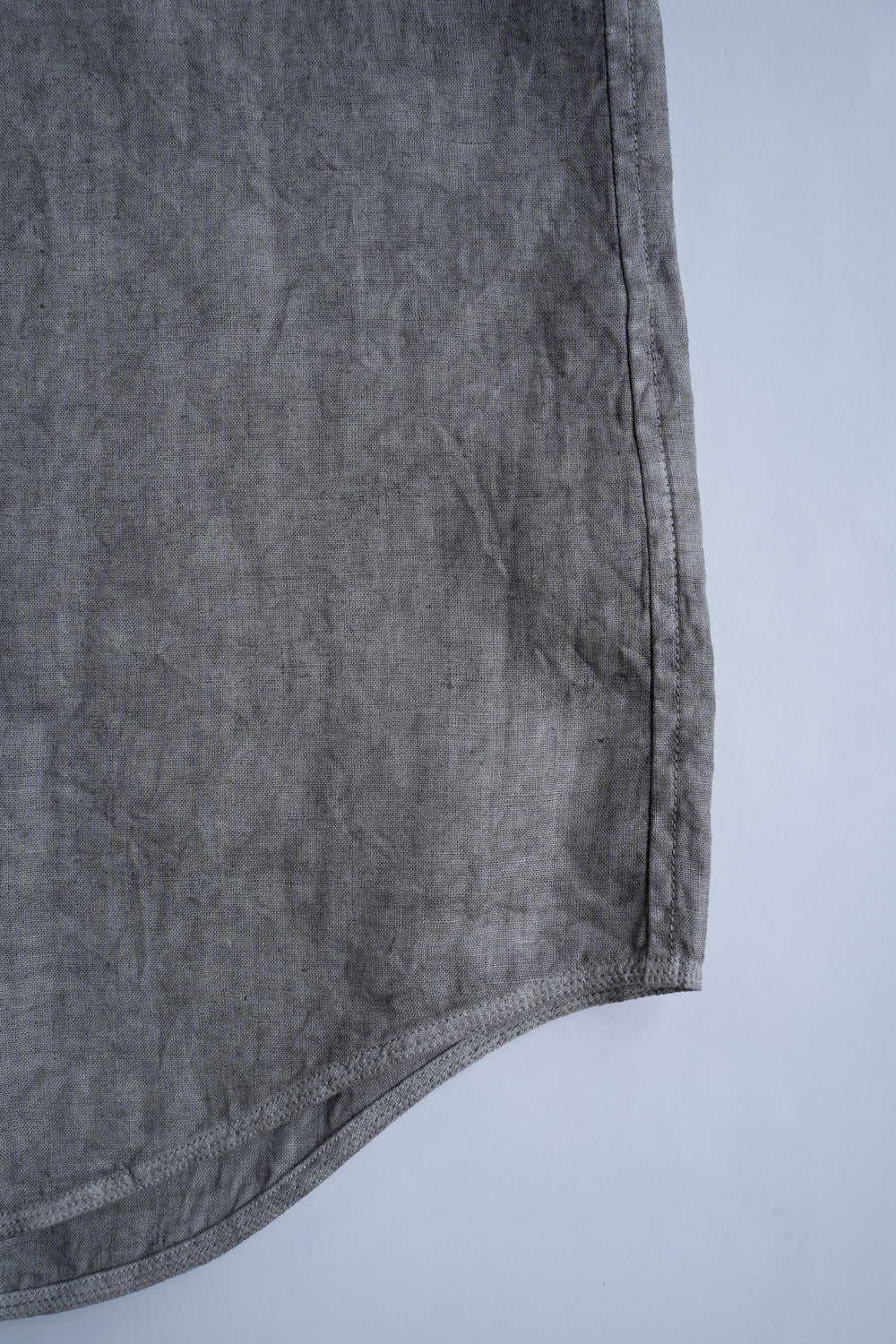 大麻シャツ 3(松煙)