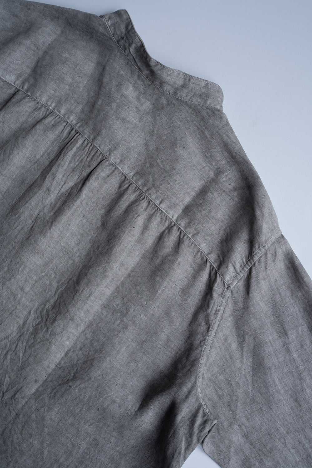 大麻シャツ 3(松煙)