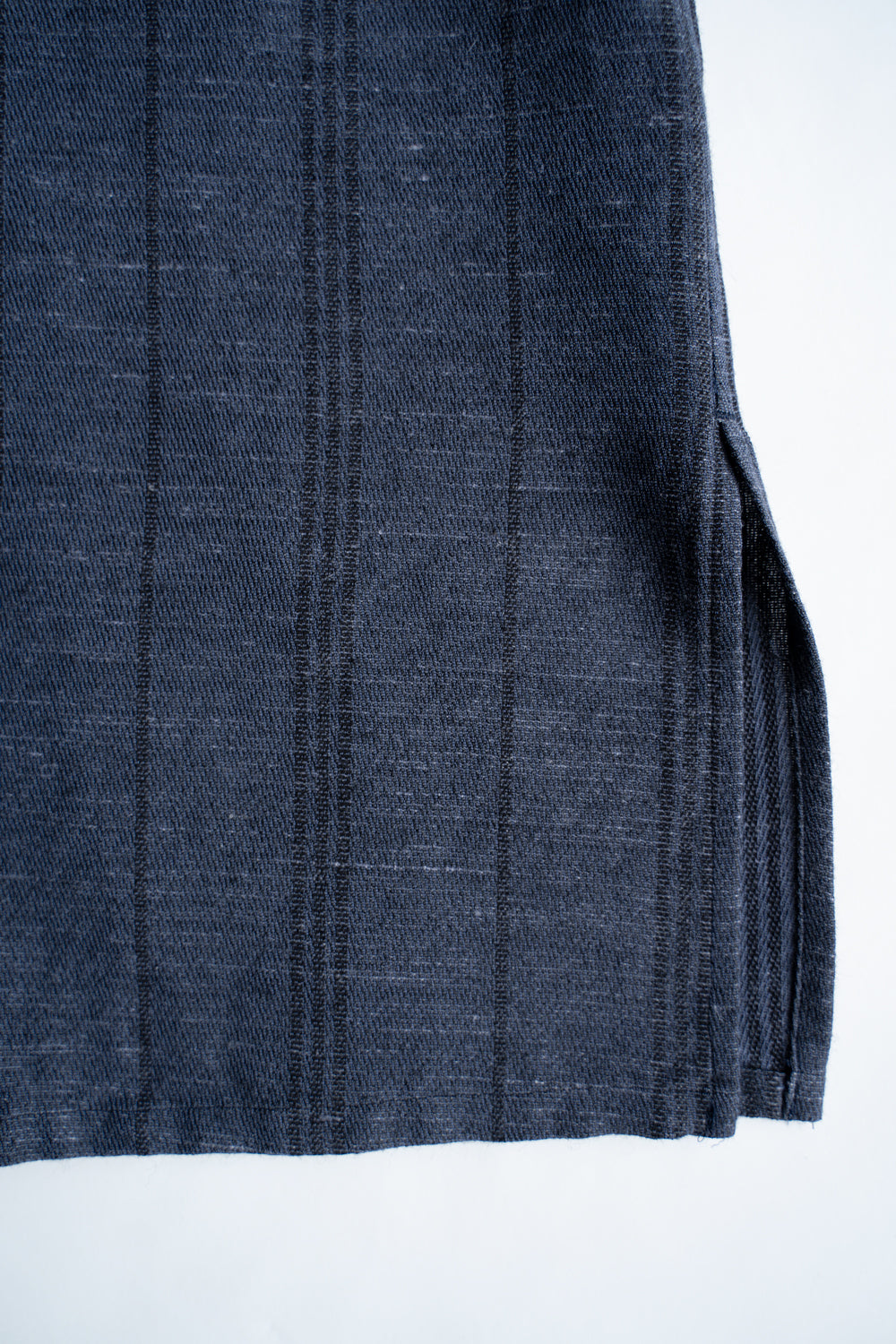 Ethnic Stripe Lounge Shirt(SMALT BLUE)