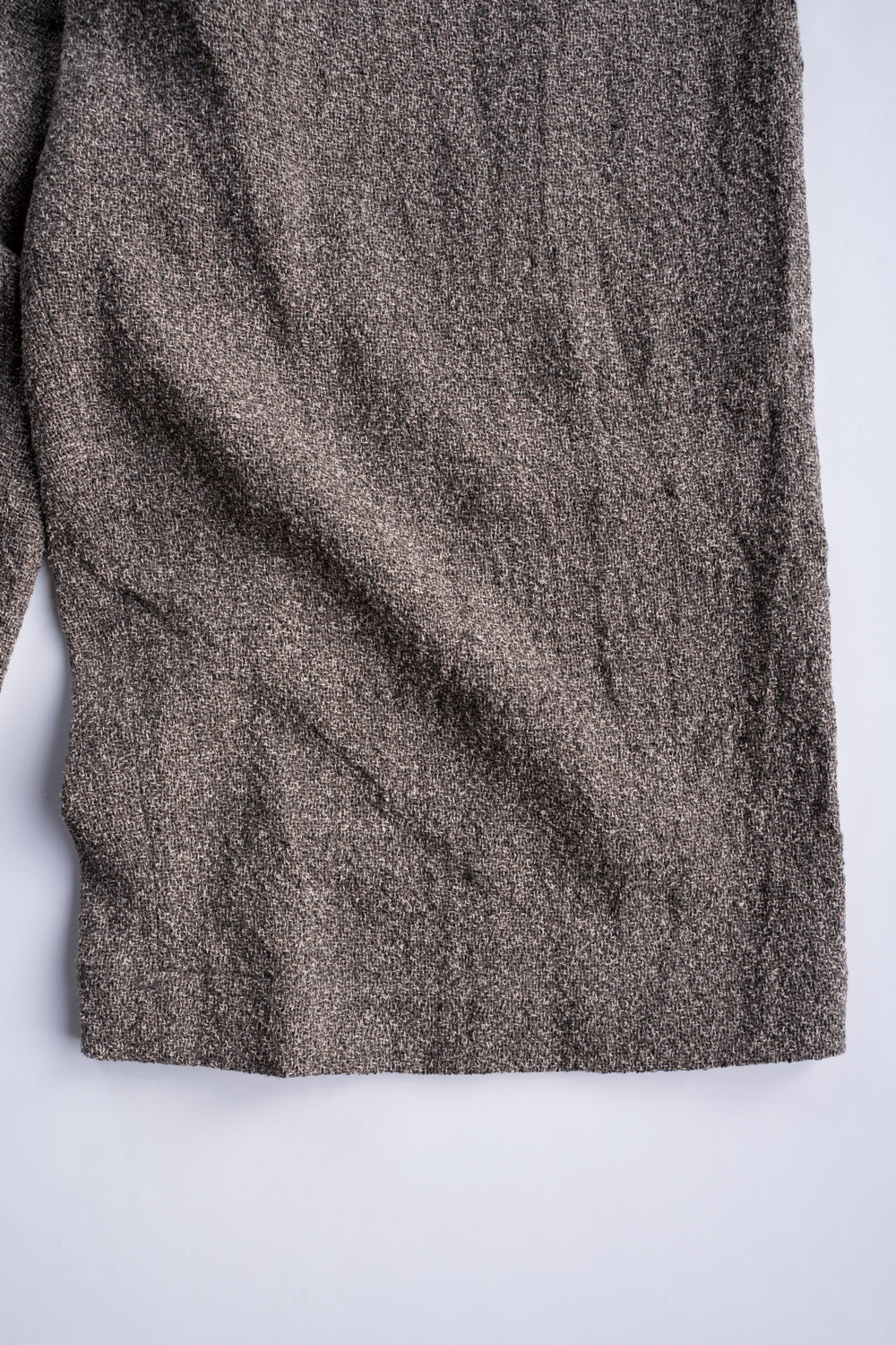 【ラスト1点】Special Twisted Yarn Fabric Baggy Pants/スペシャルツイステッドヤーンファブリックバギーパンツ(LIGHT BROWN)