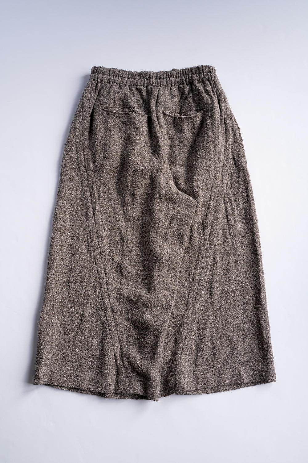 【ラスト1点】Special Twisted Yarn Fabric Baggy Pants/スペシャルツイステッドヤーンファブリックバギーパンツ(LIGHT BROWN)