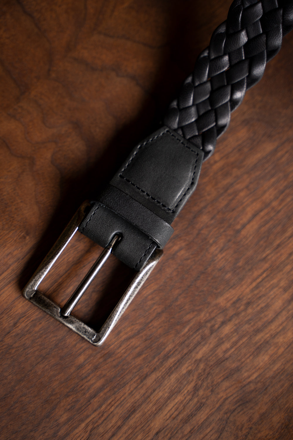 【ラスト1点】Hand Braided Handle Belt(BLACK)