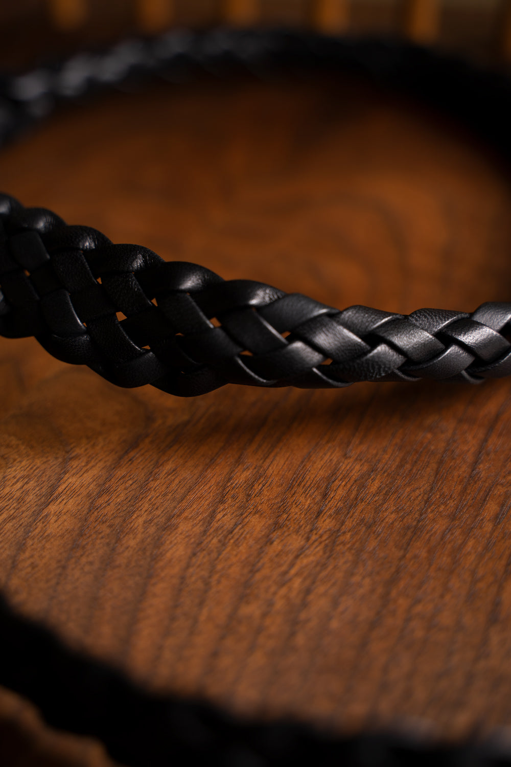 【ラスト1点】Hand Braided Handle Belt(BLACK)