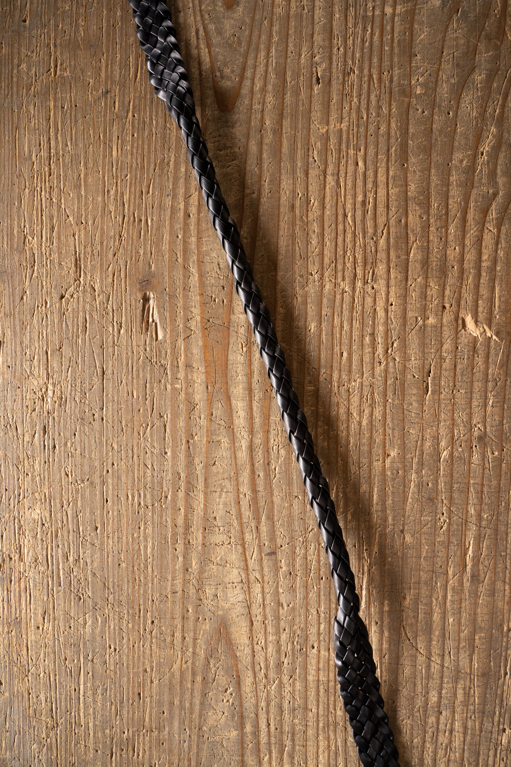【ラスト1点】Hand Braided Handle Belt(BLACK)