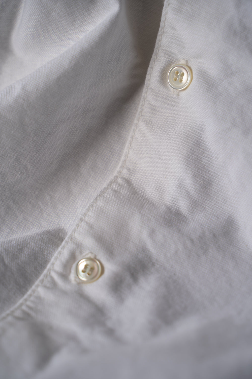SH04B ボックスワイド3本針シャツ ox(WHITE)