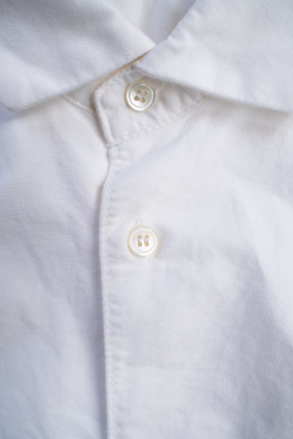 SH04B ボックスワイド3本針シャツ ox(WHITE)