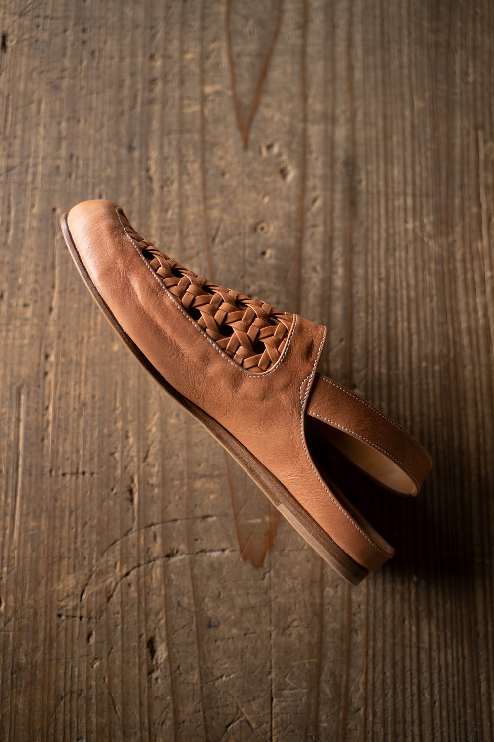 【ラスト1点】Cage Sandals(Horse Membrane-CAMEL)