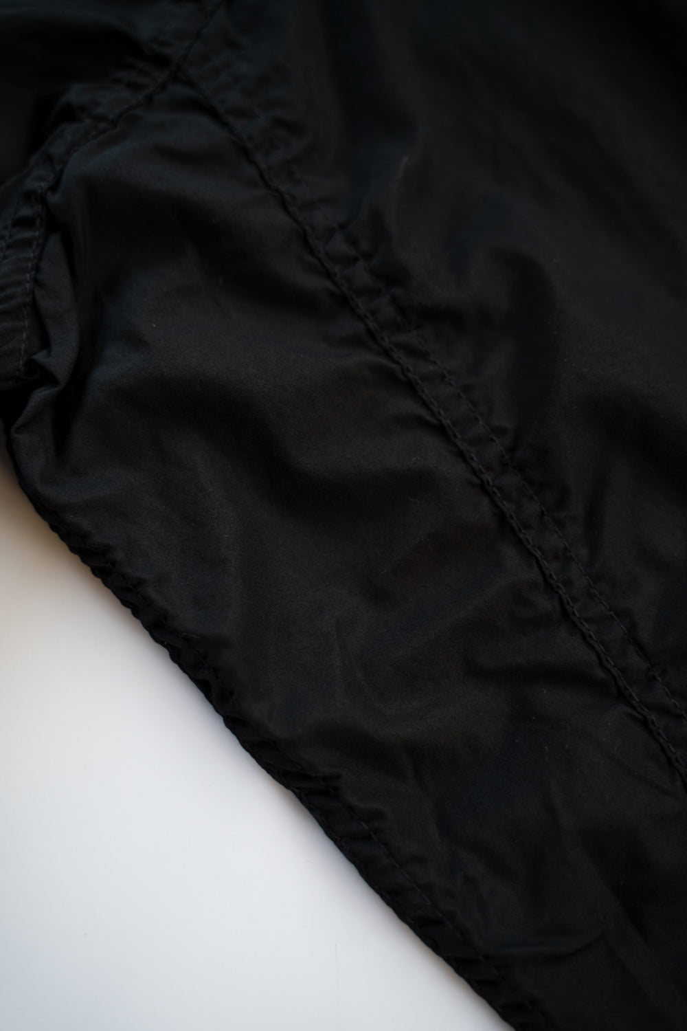 SH06B ボックススタンド2本針シャツ(BLACK)