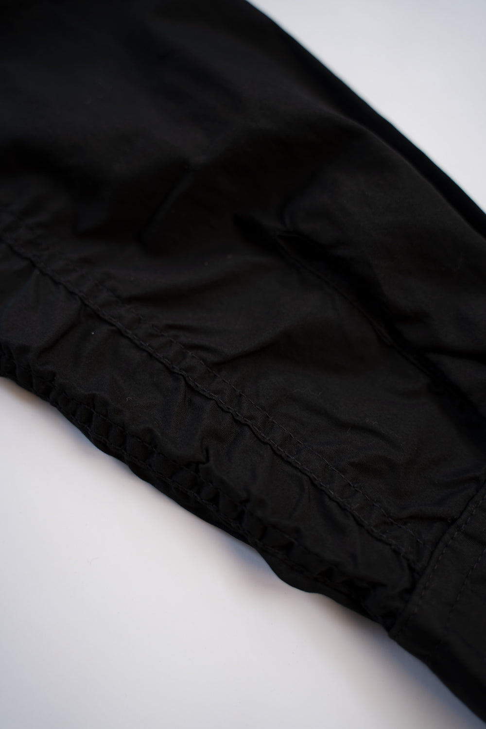 SH06B ボックススタンド2本針シャツ(BLACK)