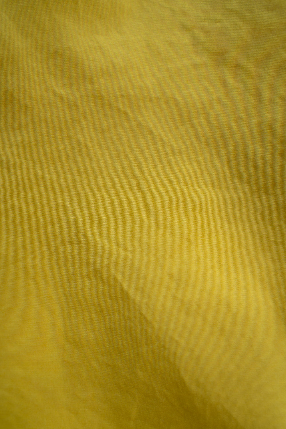 【ラスト1点】SH06B ボックススタンド2本針製品染シャツ(YELLOW)