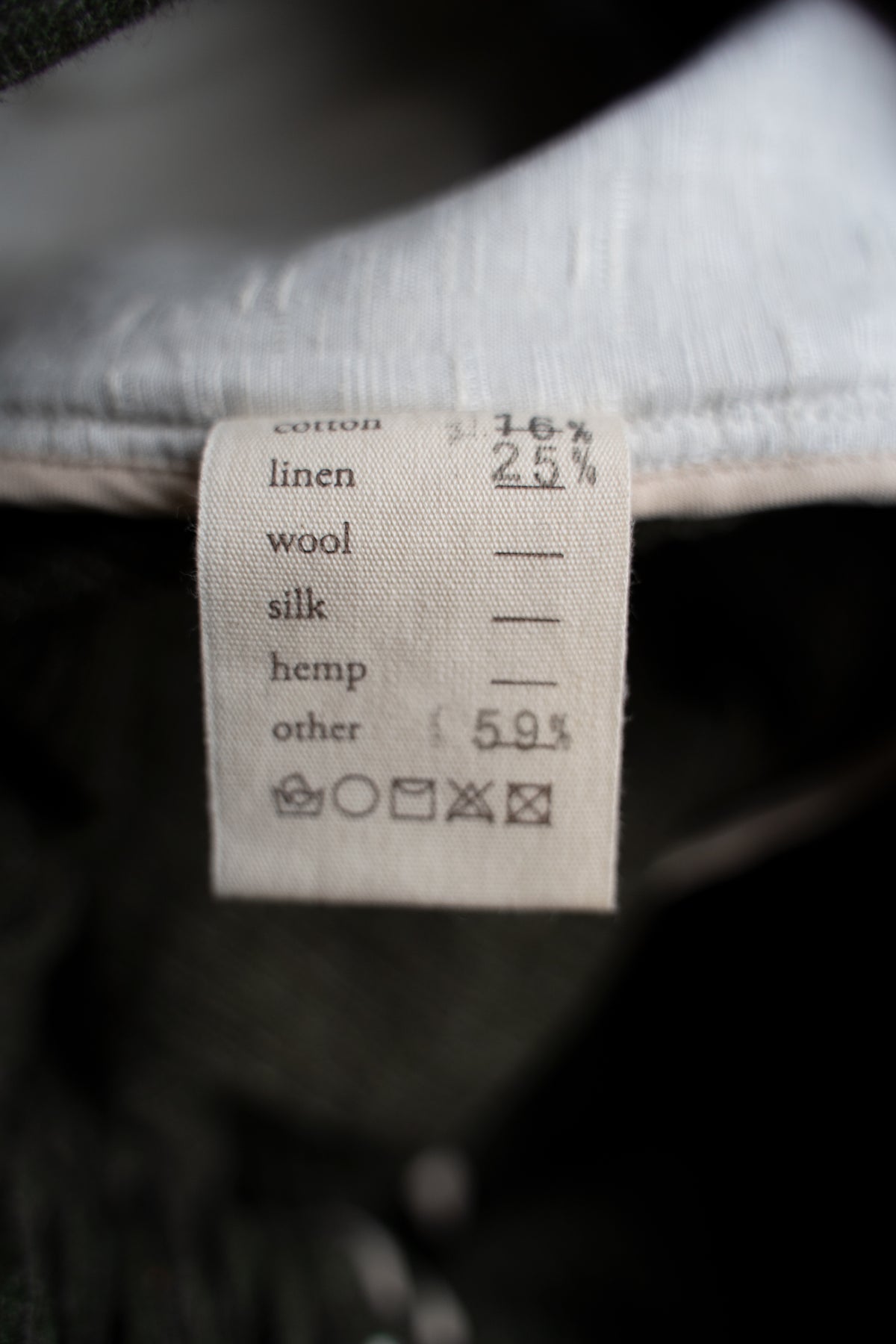 Cocoon Pants - Yak Linen Cotton Cord -(MOSS)