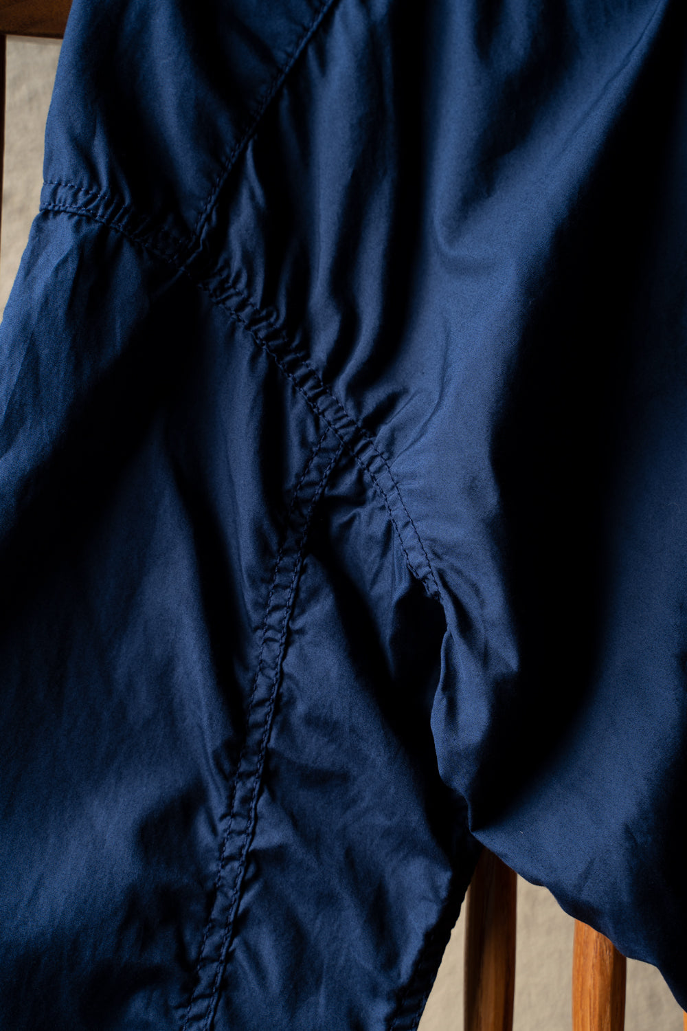 SH06B ボックススタンド2本針シャツ(NAVY)