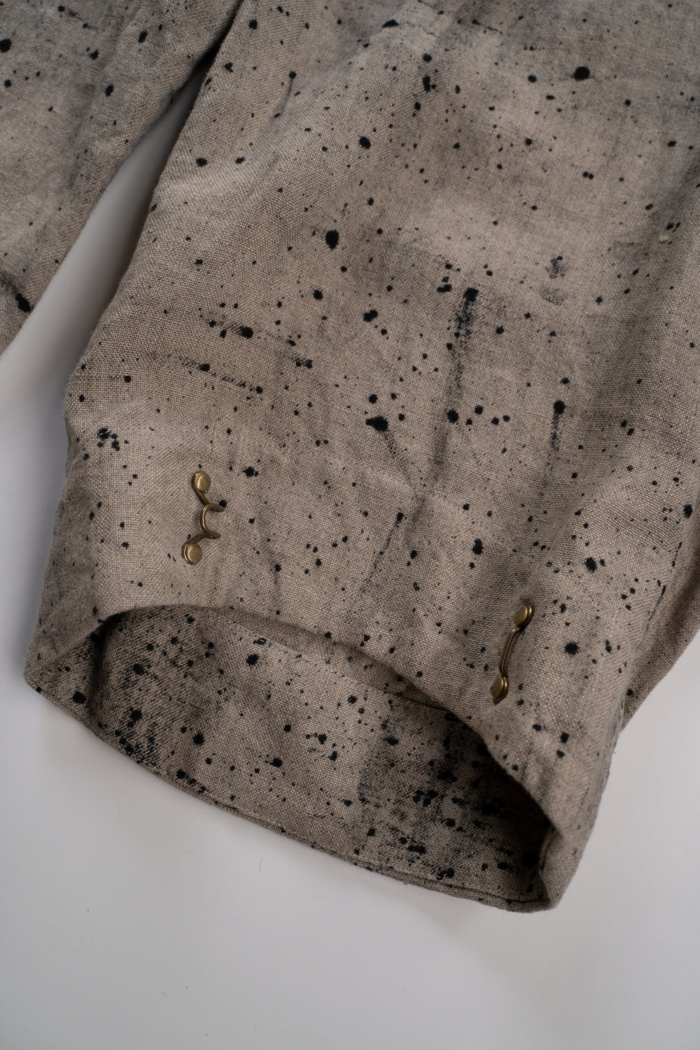 【ラスト1点】Airbrushed Dyed Fabrics Hook Pants/エアーブラッシュドダイドファブリックスホックパンツ(ECRU)